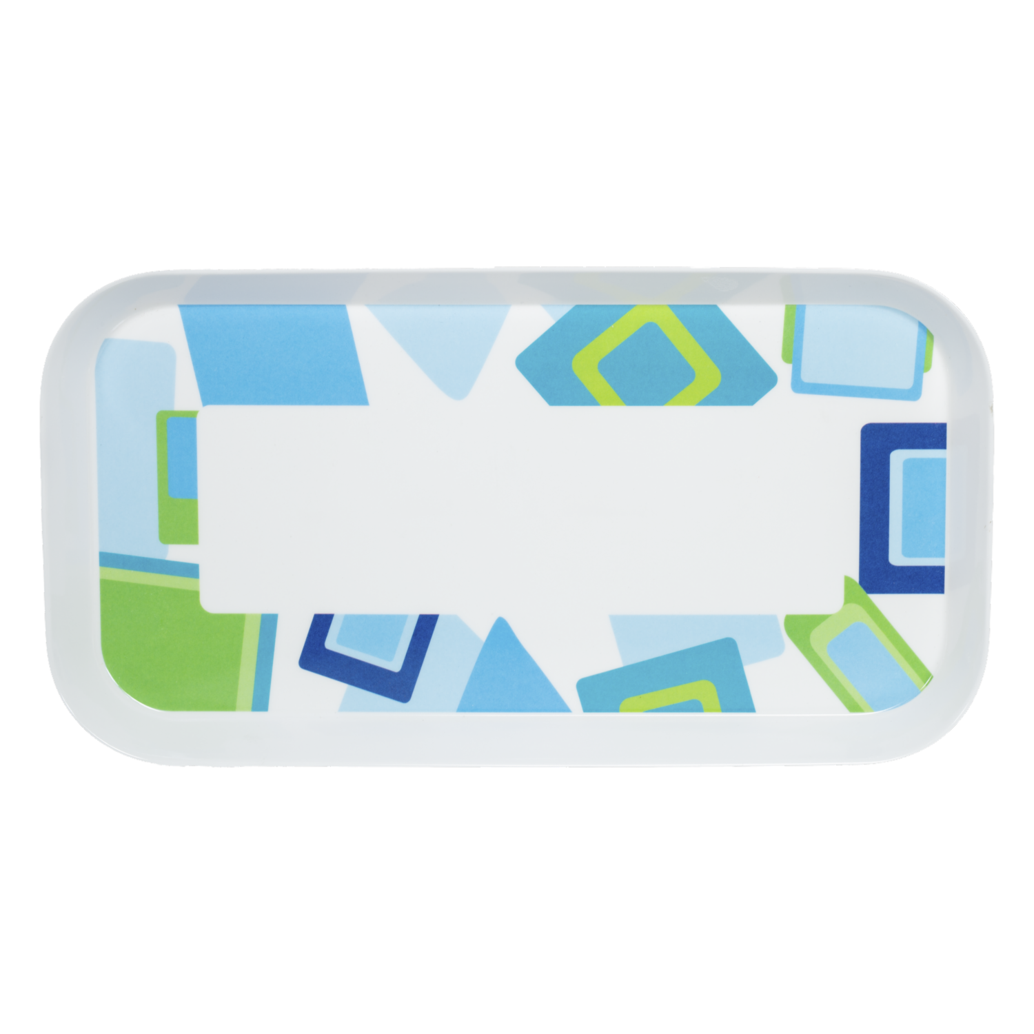 Bandeja Para Servir Diseño Rectangular Decorado FREE HOME 32X17 XM