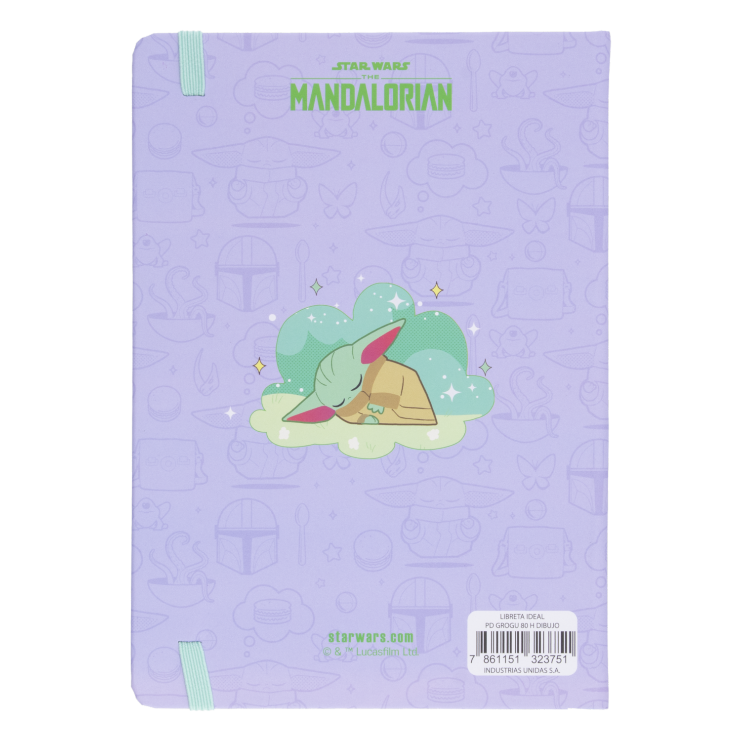 Libreta Grogu Dibujo DISNEY 80 Hojas