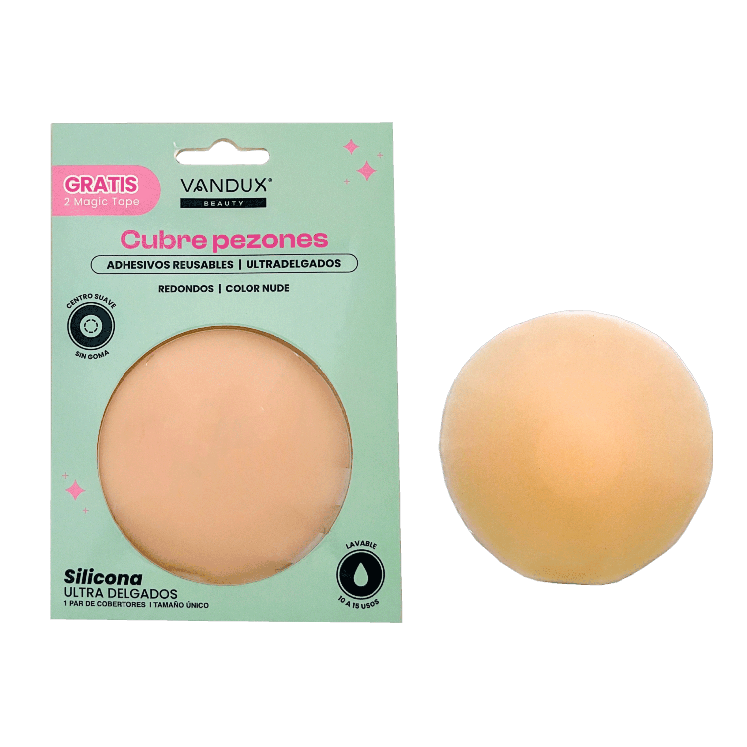 Accesorio Cubre Pezón Ultra Delgado VANDUX