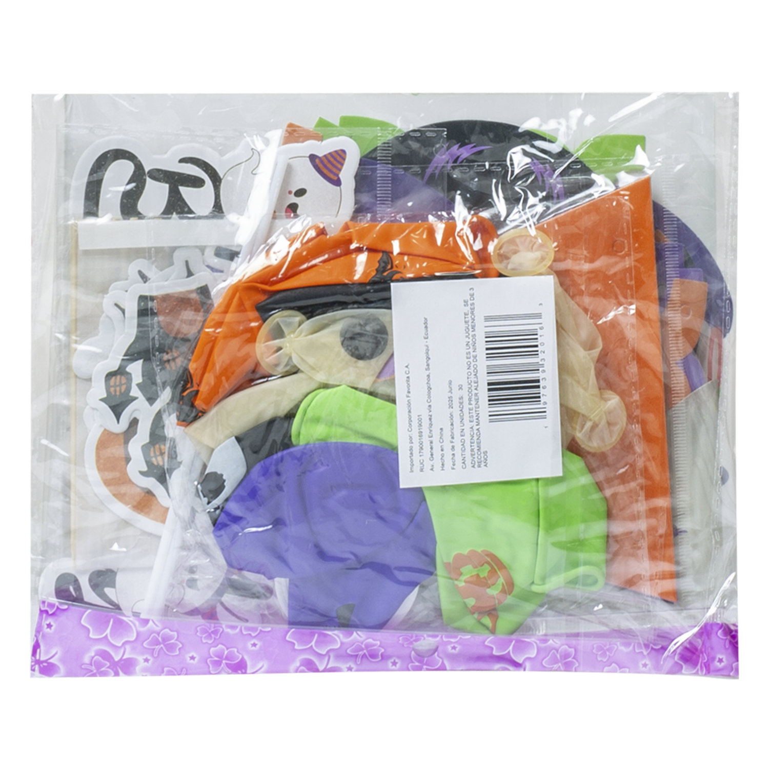 Set Decorativo Para Halloween HUI PAI 30 Piezas