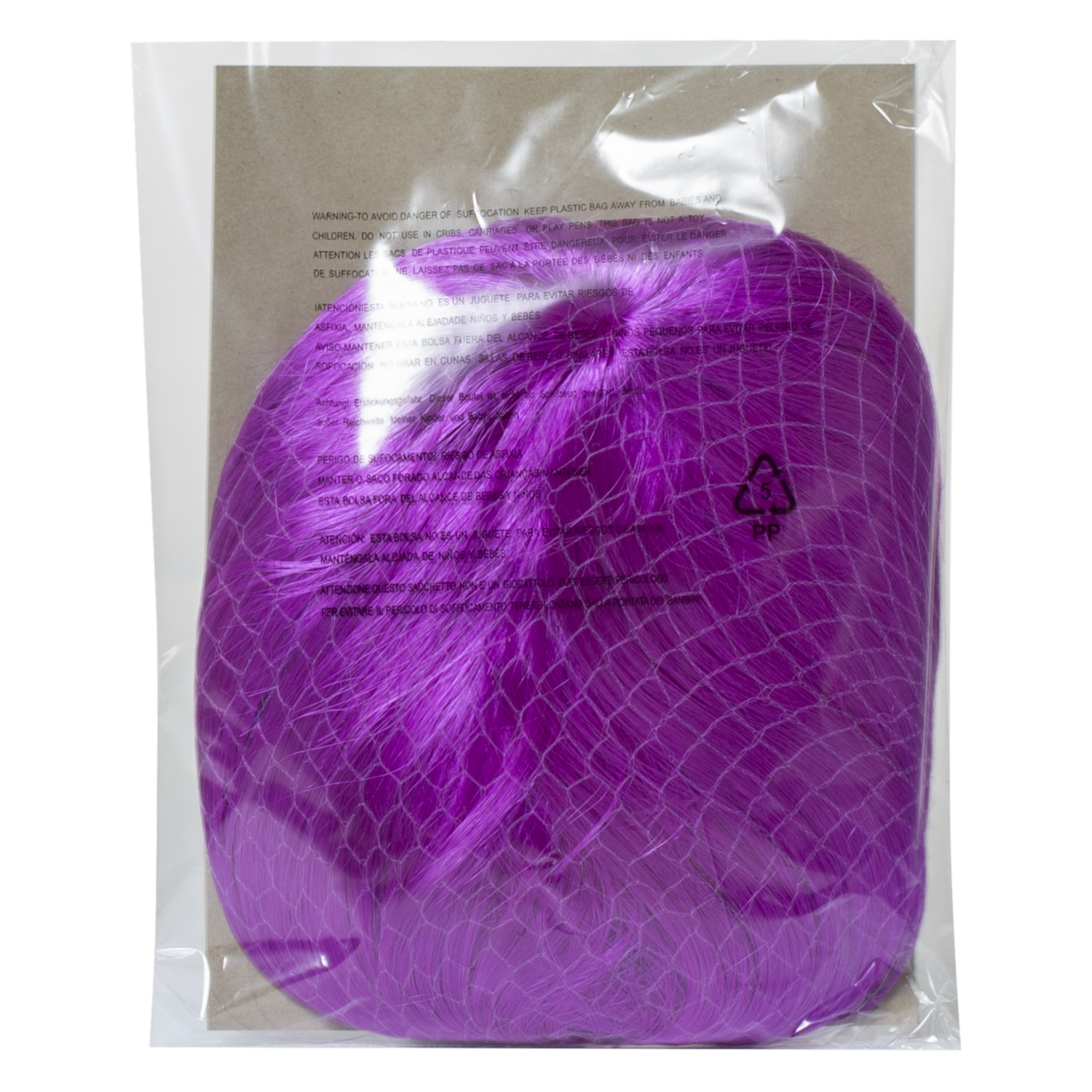 Peluca Fucsia Para Halloween LUCIDA Unidad