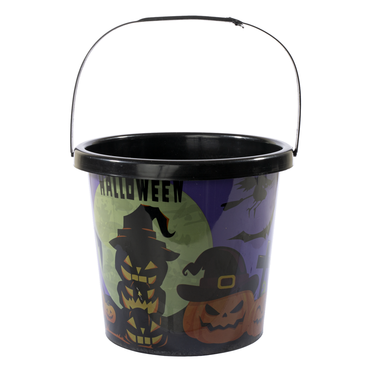Balde Para Caramelos Con Haladera Para Halloween DENVER 40X25 Cm