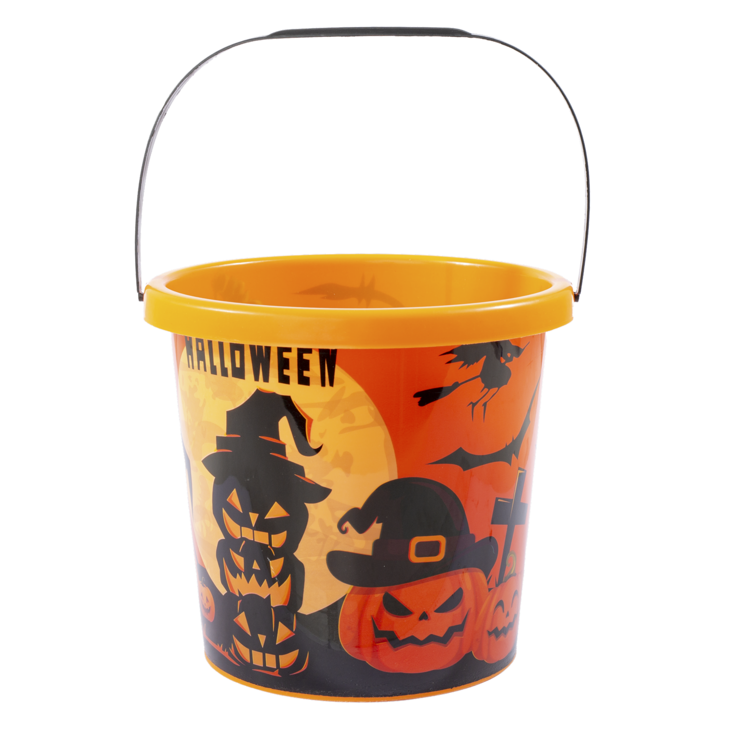 Balde Para Caramelos Con Haladera Para Halloween DENVER 40X25 Cm
